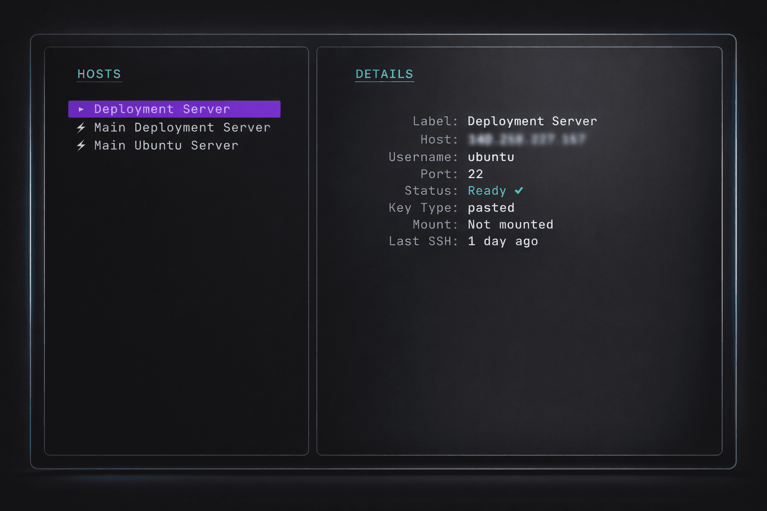 SSHThing: I wanted Termius, but in my Terminal